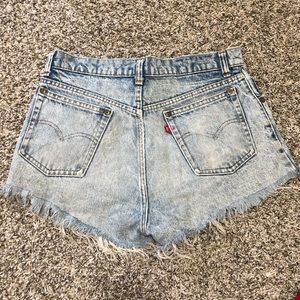 Vintage Levi high waisted shorts